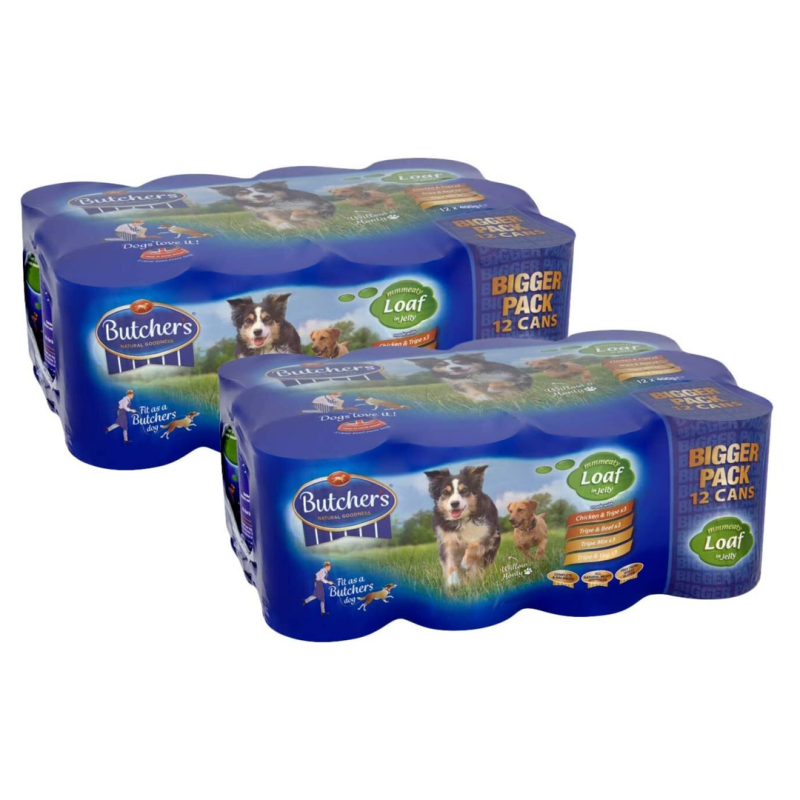 Butchers Dog Food Loaf In Jelly 400G X 12 X 2 YouthStar