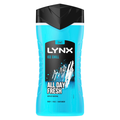 LYNX BODYWASH ICE CHILL 225ML X 6