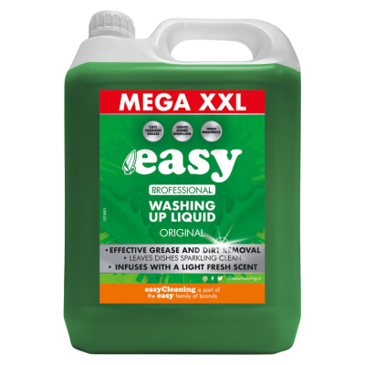 EASY PRO WASHING UP LIQUID ORIGINAL 5L X 3