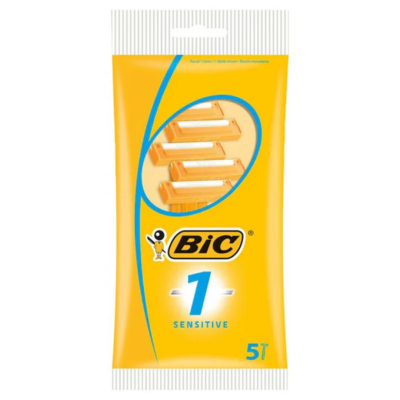 BIC DISPOSABLE RAZOR SENSITIVE 5S X 20