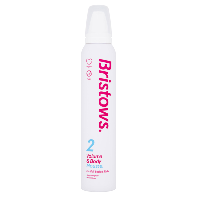 BRISTOWS MOUSSE VOLUME & BODY 200ML X 12