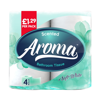 AROMA PERFUMED T/T 2PLY 4 ROLL X 10 WHITE PM?