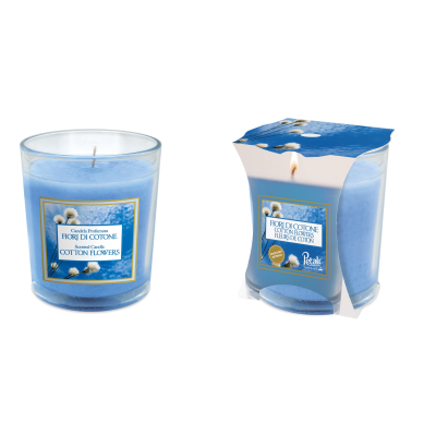 PETALI CANDLE JAR COTTON FLOWERS 120G X 6