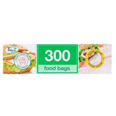 TIDYZ FOOD BAG 300'S X 36