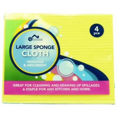 SPONGE CLOTH LARGE 4'S X 10