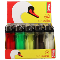 SWAN DISPOSABLE FLINT LIGHTER 50S