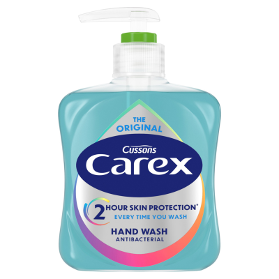 CAREX HAND WASH ORIGINAL 250ML X 6 (PUMP)