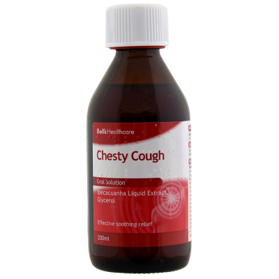 BELLS CHESTY COUGH 200ML X 6 01/02/2027