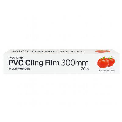 POLYWRAP PVC CLING FILM 300MM X 20M