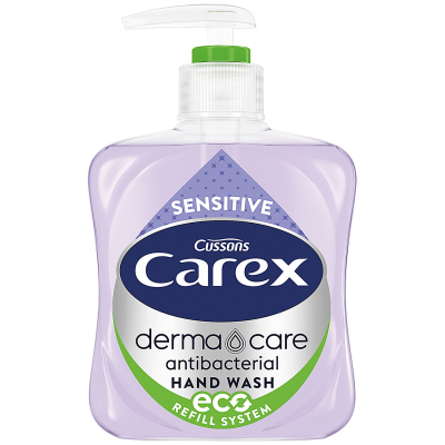 CAREX HAND WASH SENSITIVE 250ML X 6 (PUMP)