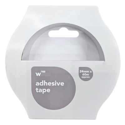 WILKO CLEAR TAPE 24 MM X 60 M