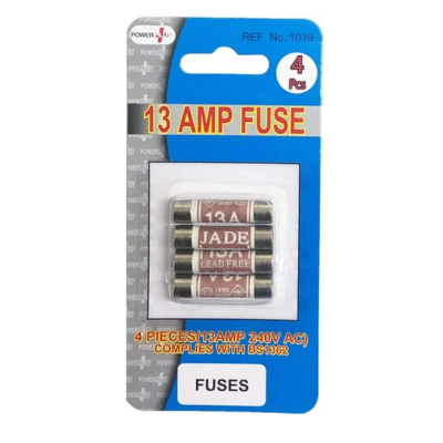 FUSES 4S BLISTERED 13 AMP