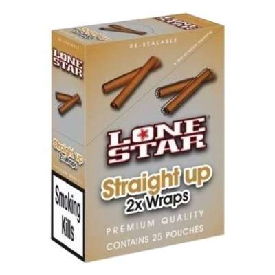 LONESTAR BLUNTS STRAIGHT UP 2S X 25