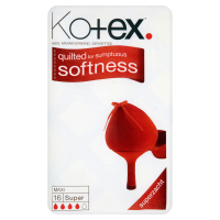 KOTEX MAXI SUPER PADS 16S X 5