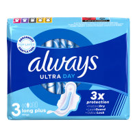 ALWAYS ULTRA DAY LONG PLUS WINGS 9'S X 8