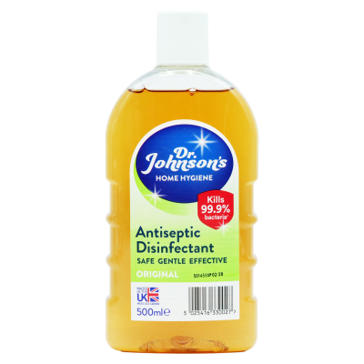DR JOHNSONS ANTISEPTIC LIQUID 500ML X 12